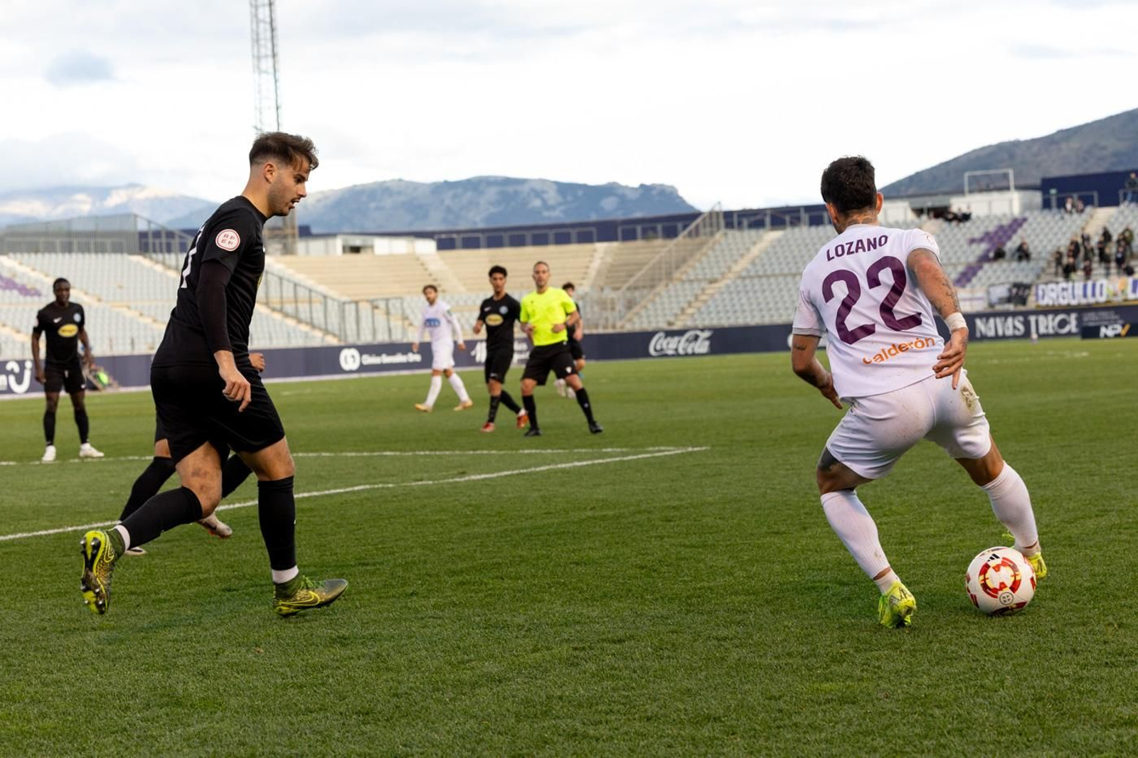 Las mejores fotos de la goleada del Real Jaén al Poli Ejido
