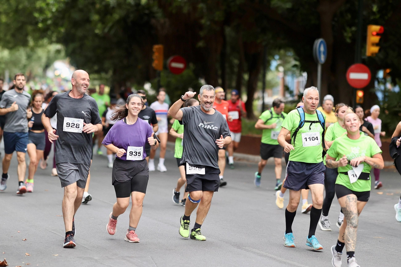 Las fotos de la VIII Carrera de la Prensa y la IV Marcha Solidaria de Málaga