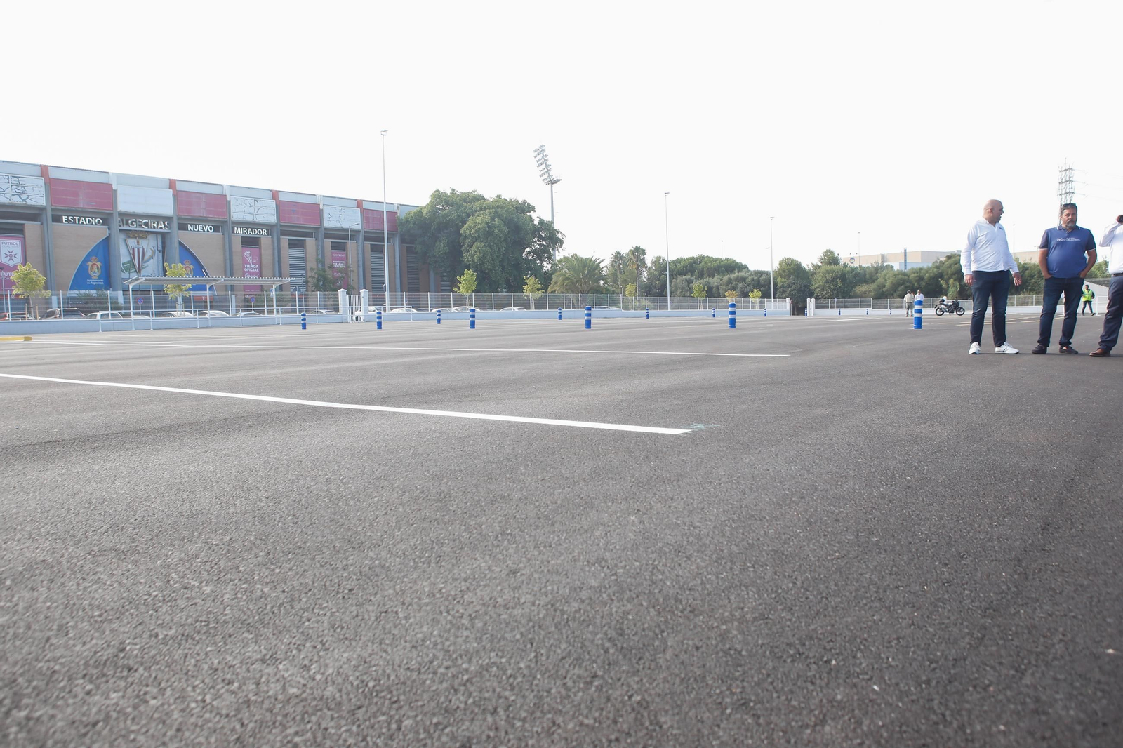 Las fotos de la inauguración de las pistas de exámenes de conducir en Algeciras