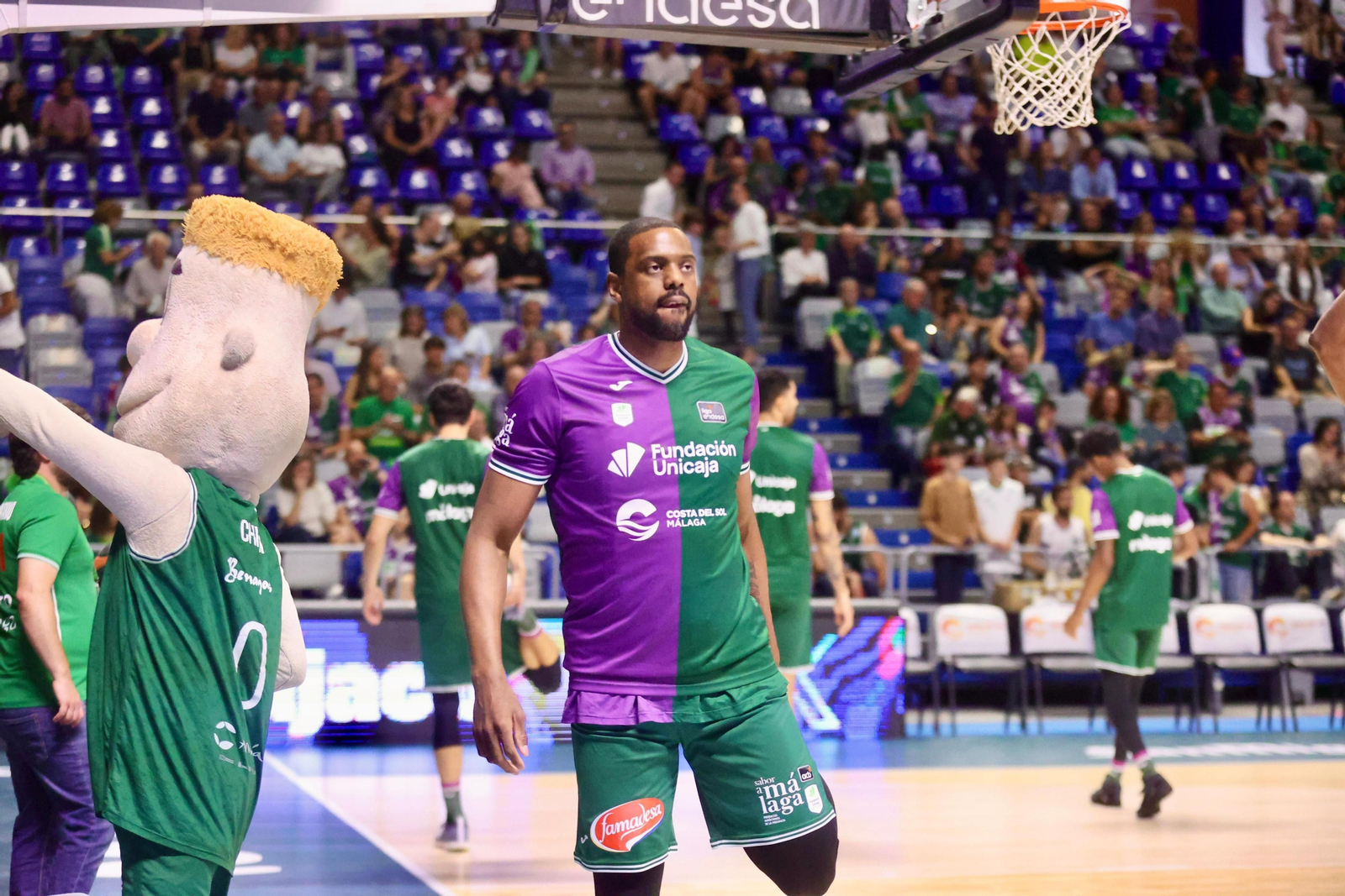 El Unicaja -UCAM Murcia, en fotos