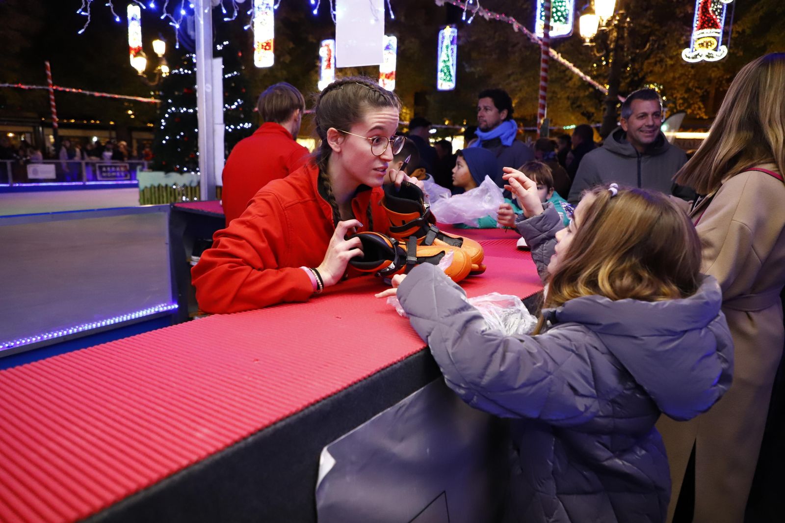 El encendido de las luces de Navidad de Granada en imágenes