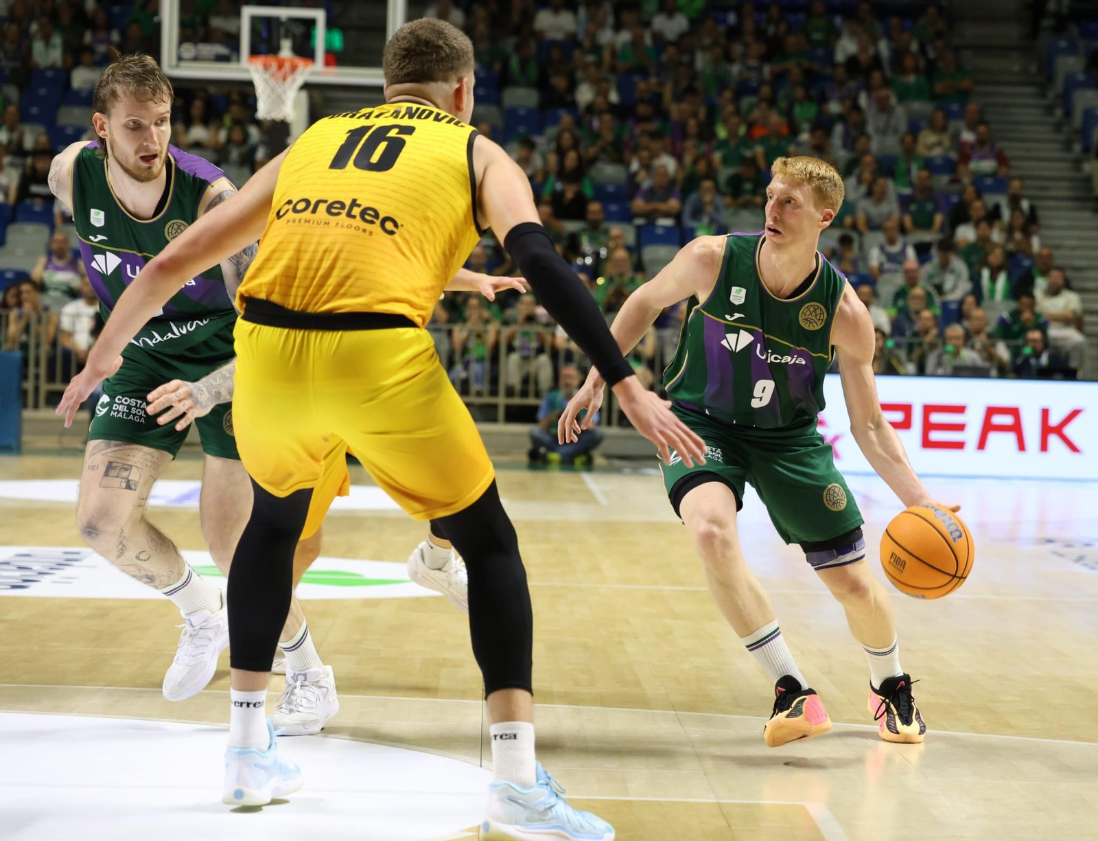 El Unicaja-Filou Oostende, en fotos