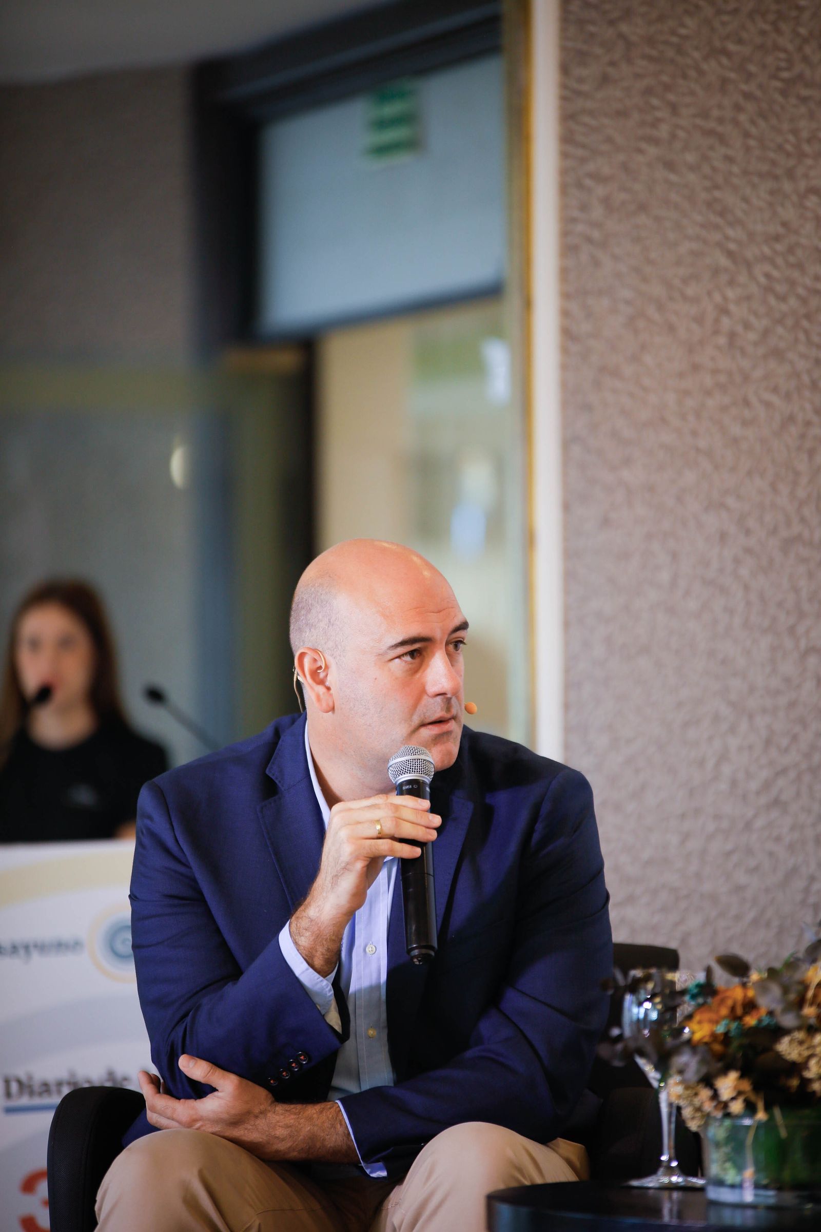 Imágenes del desayuno coloquio de Diario de Almería, con Jesús Barranco, CEO de La Unión