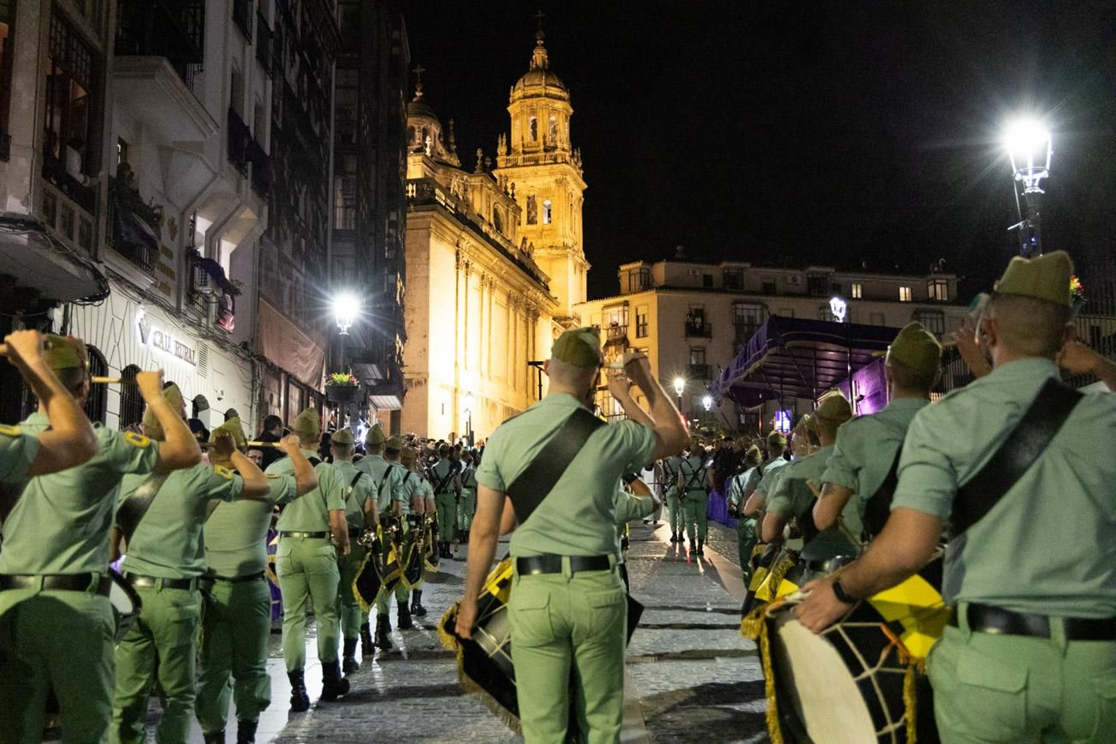 La Legión y el Cristo de la Buena Muerte es uno de los binomios de la Semana Santa.