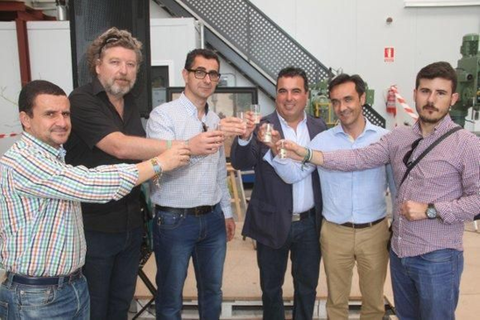 Ángel Gómez, Jesús Plaza, Miguel Molina, Rafael Pecci, José Manuel Miranda y Javier Rodríguez.

Foto: Ignacio Casas de Ciria