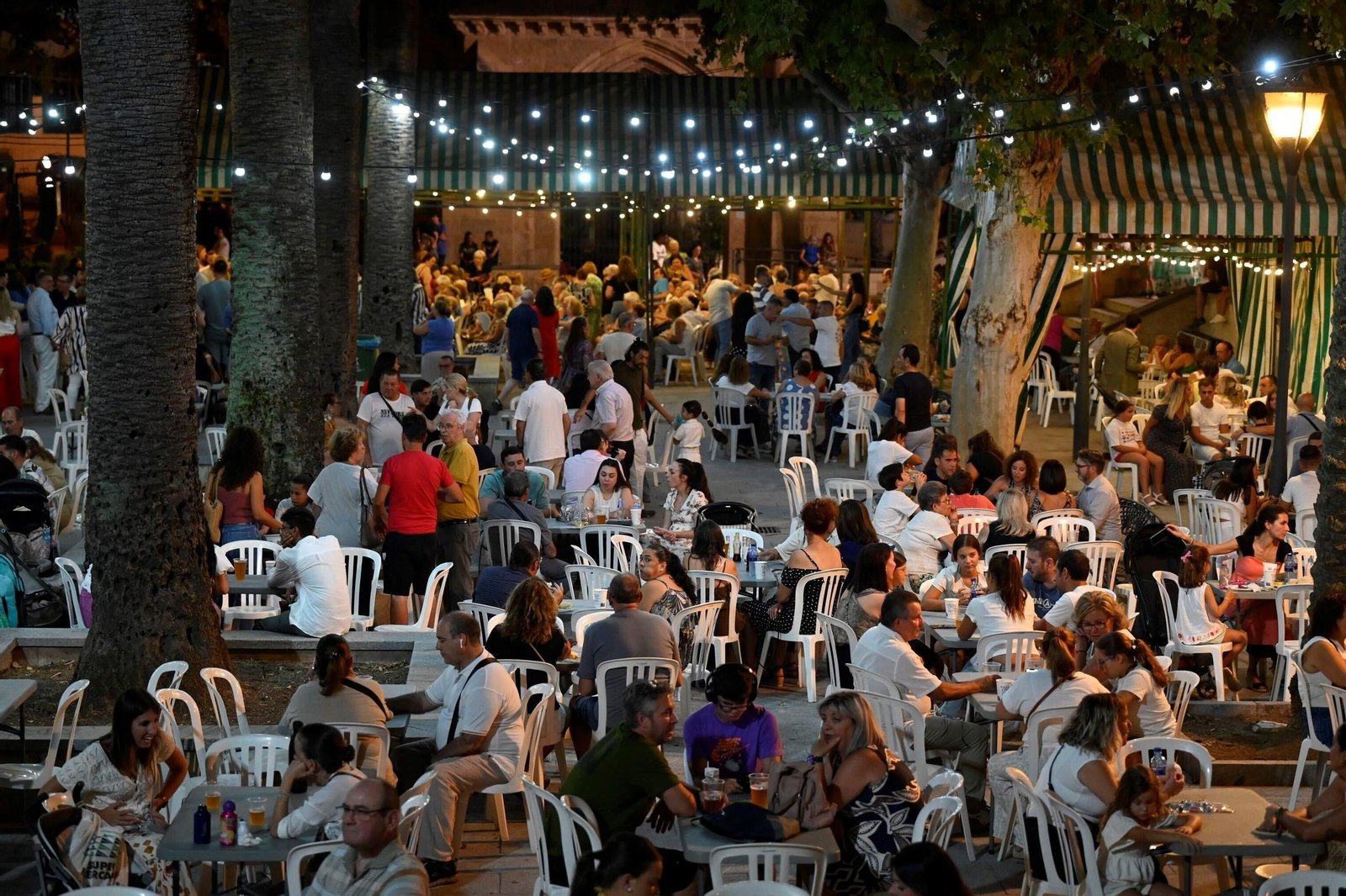 La inauguración de la Velá de la Fuensanta