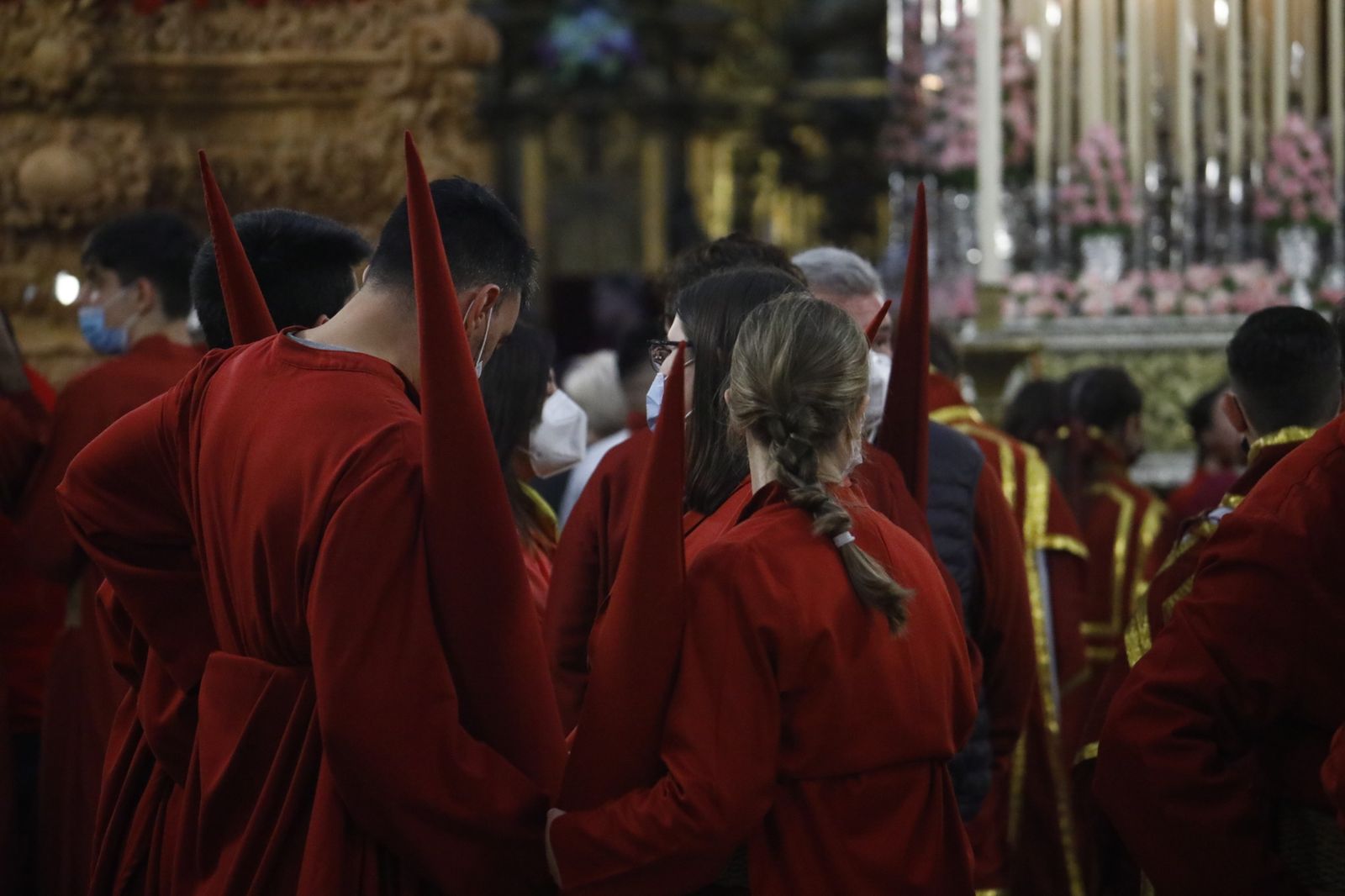 El Buen Suceso suspende su procesión del Martes Santo, en imágenes