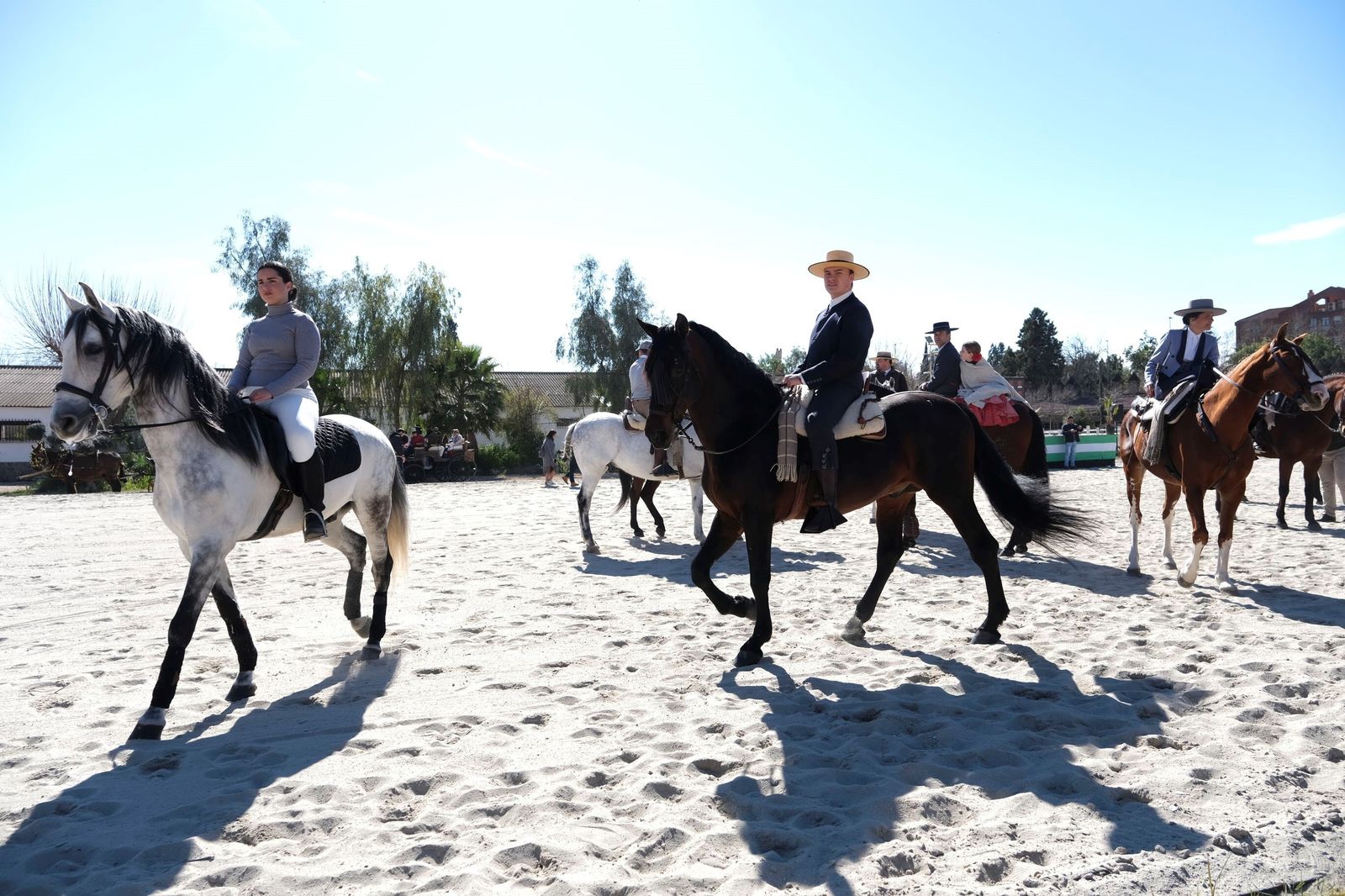 La XV marcha hípica por el Día de Andalucía en Córdoba, en imágenes