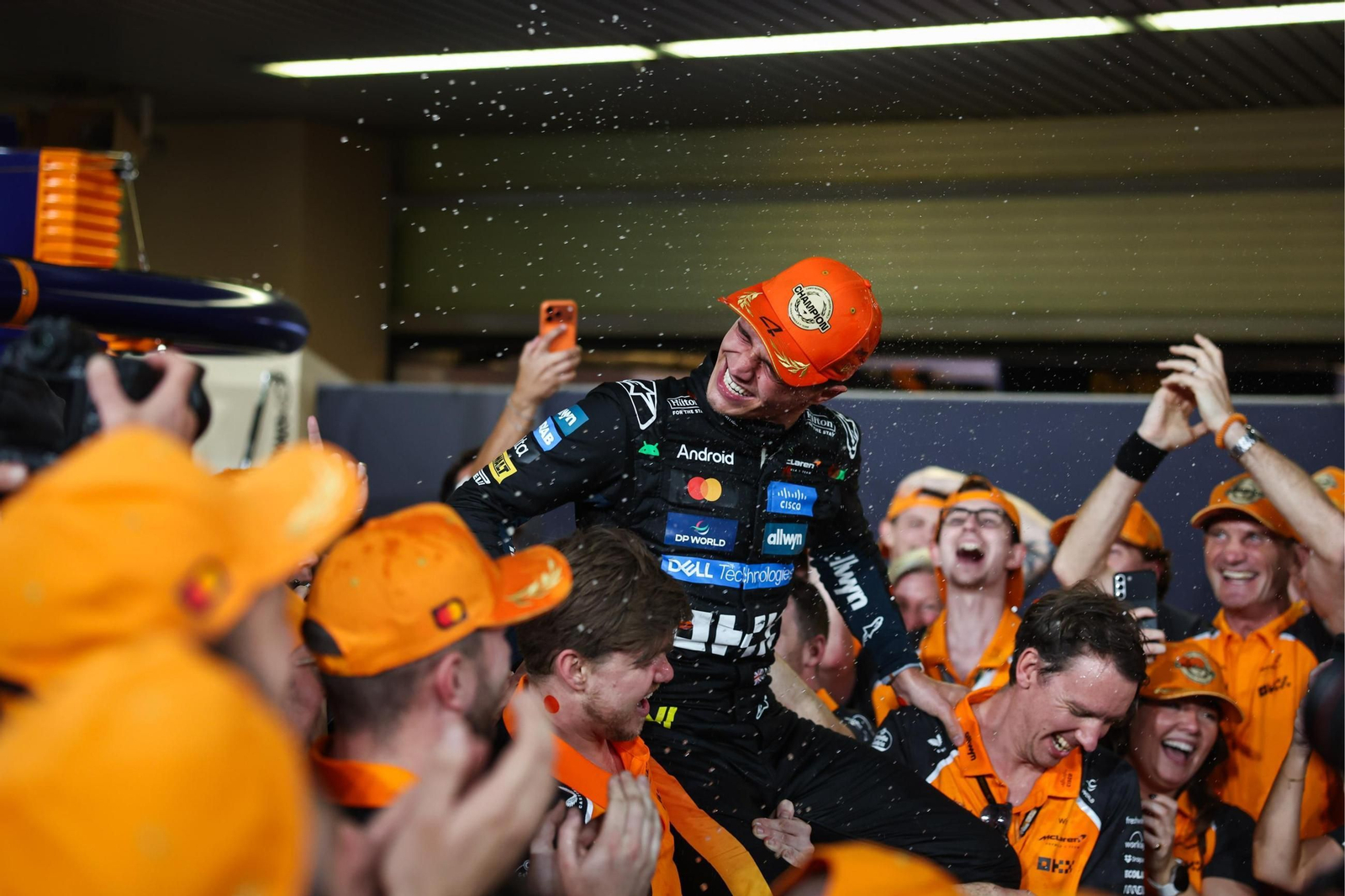 Las fotos del título mundial de Lando Norris en la Fórmula 1