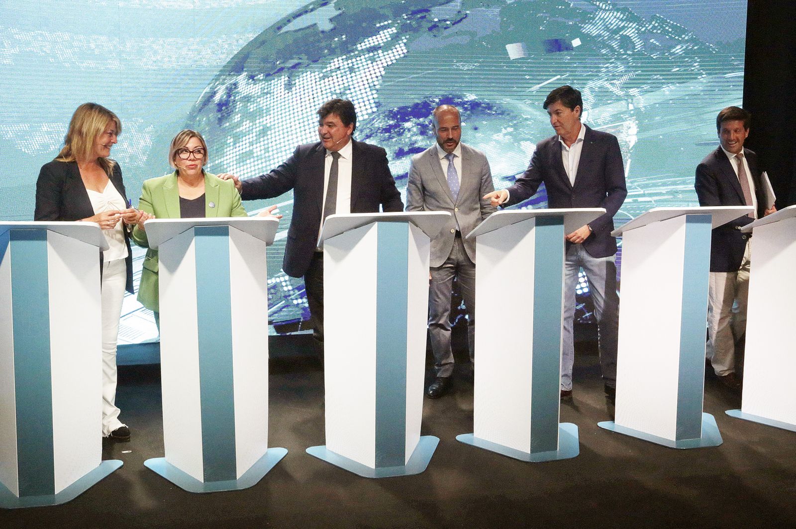 Elecciones Municipales Huelva 2023: Imágenes del debate entre los candidatos