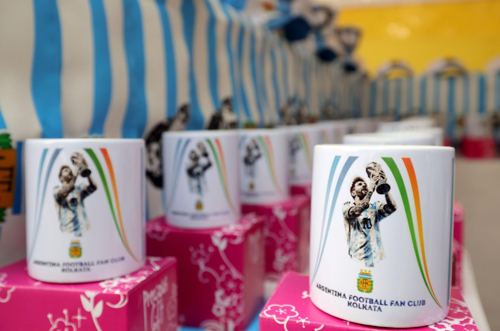 Las fotos de los disturbios por una visita de Leo Messi a Calcuta