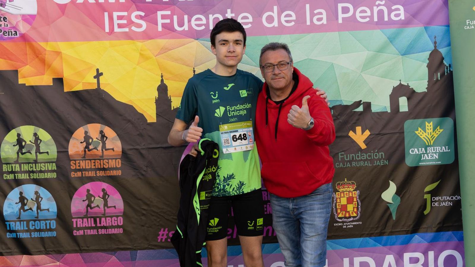 En imágenes: kilómetros para la esperanza de Celia en el CxM Trail Solidario IES Fuente de la Peña (I)