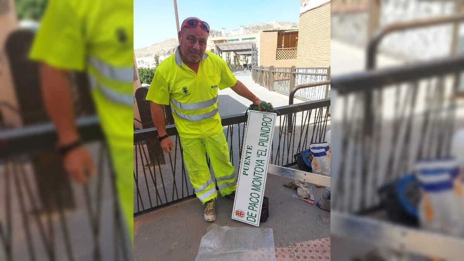 El locutor Paco Montoya 'El Pilindro' ya tiene su calle en Pescadería