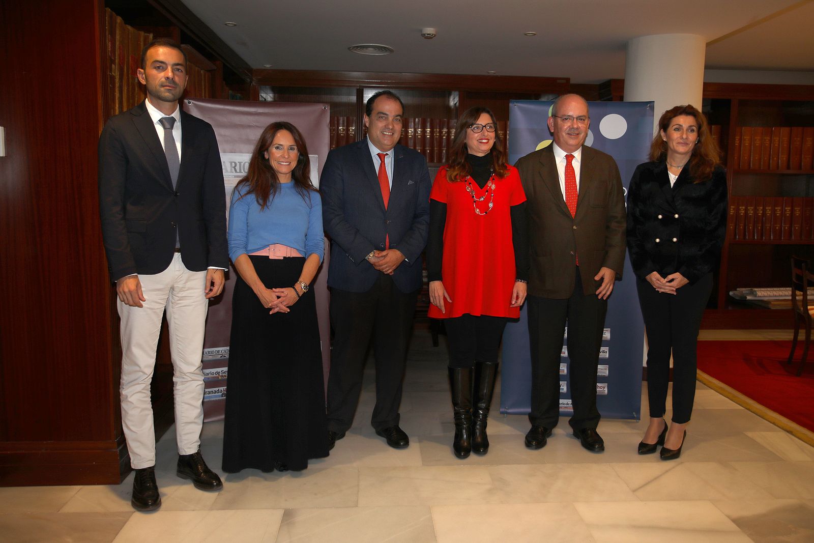 Los participantes en el debate organizado por Diario de Cádiz y la Zona Franca