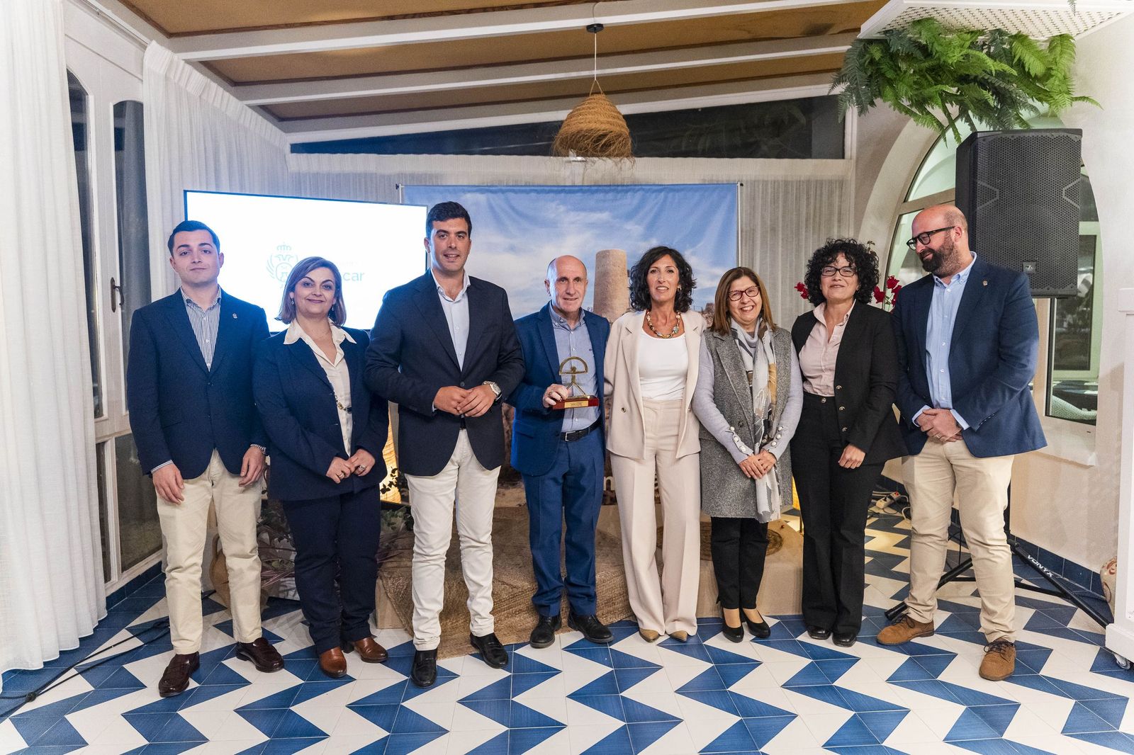 La presentación de 'Mojácar Sostenible' y la entrega del Indalo de Oro a Ricardo Escudero, en imágenes