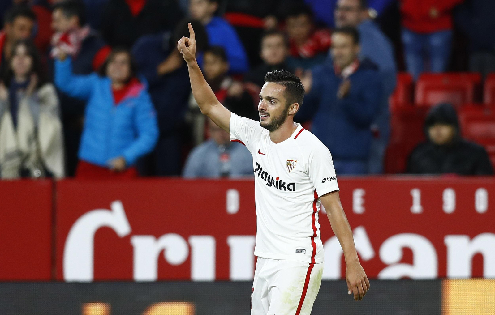 El Sevilla-Huesca, en imágenes