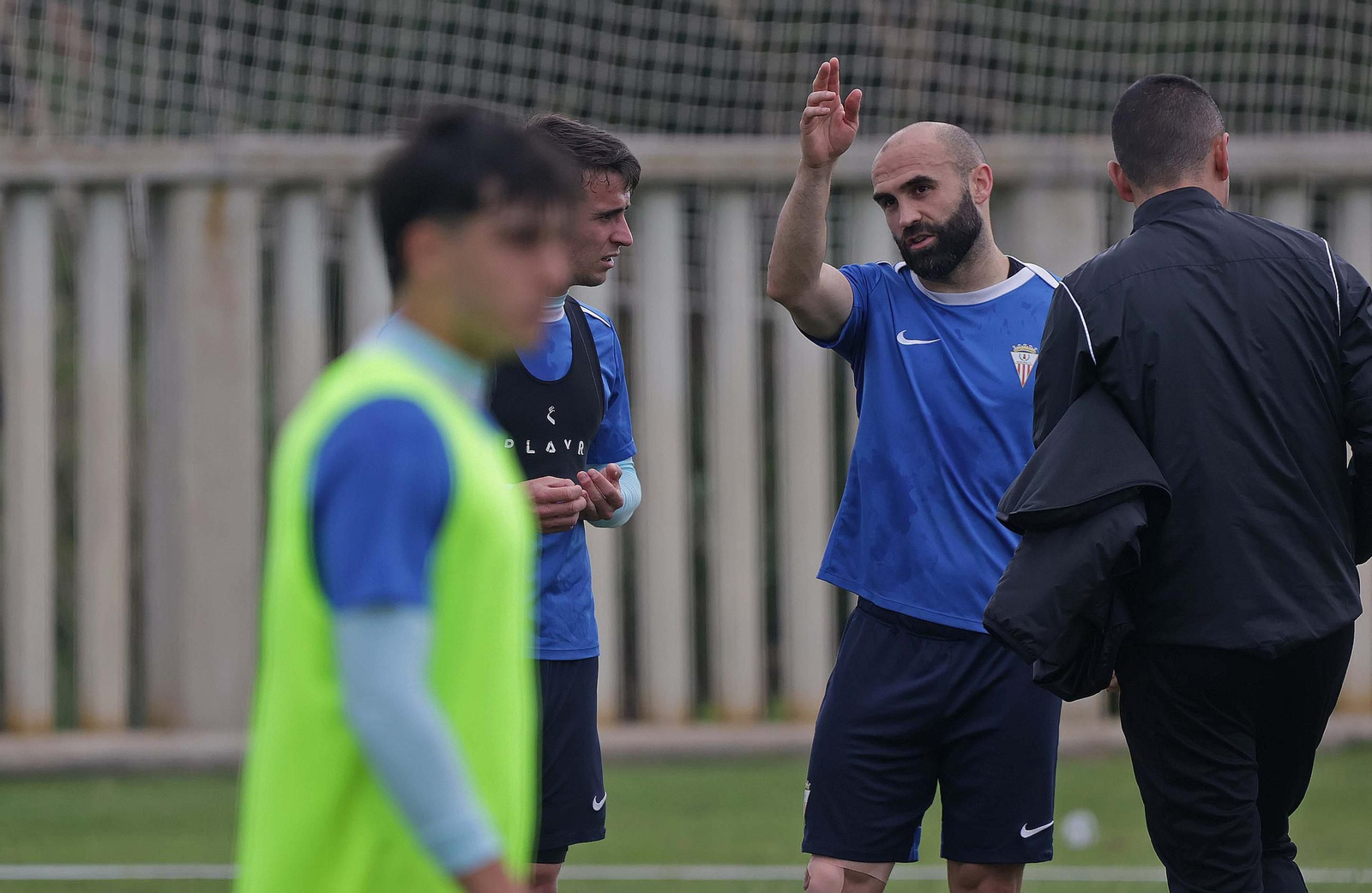 Fotos del entrenamiento del Algeciras CF en La Menacha