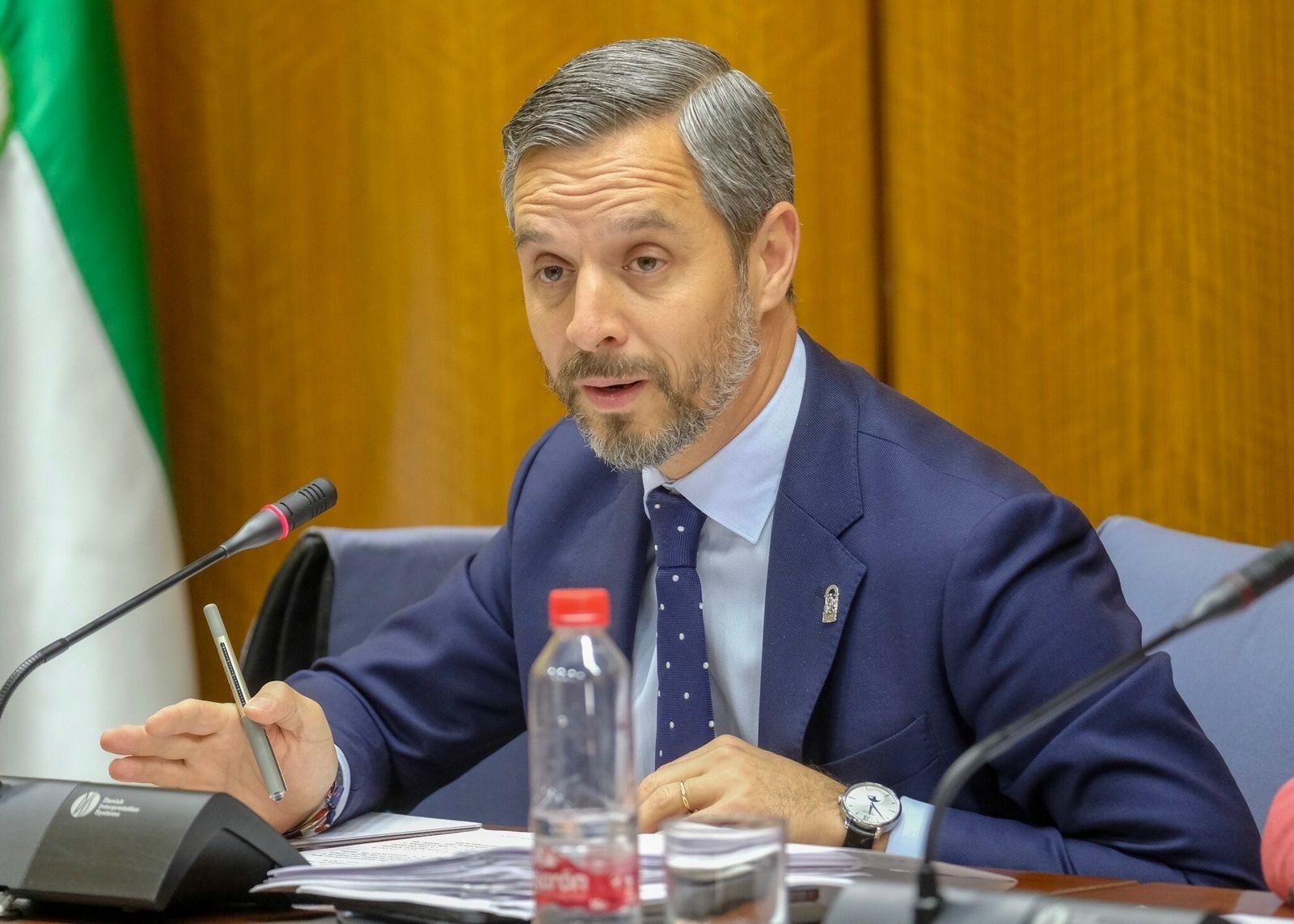 Juan Bravo, consejero de Hacienda de la Junta.