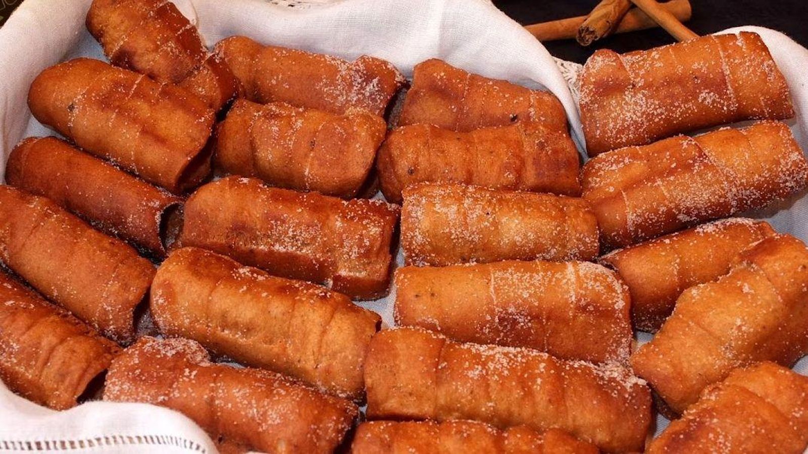 Gañotes con azúcar Gañotes con azúcar