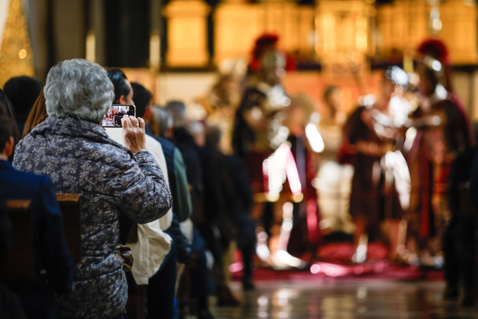 Nuevo conjunto escultórico del paso de misterio de Jesús de la Sentencia de Granada, Cuaresma 2026
