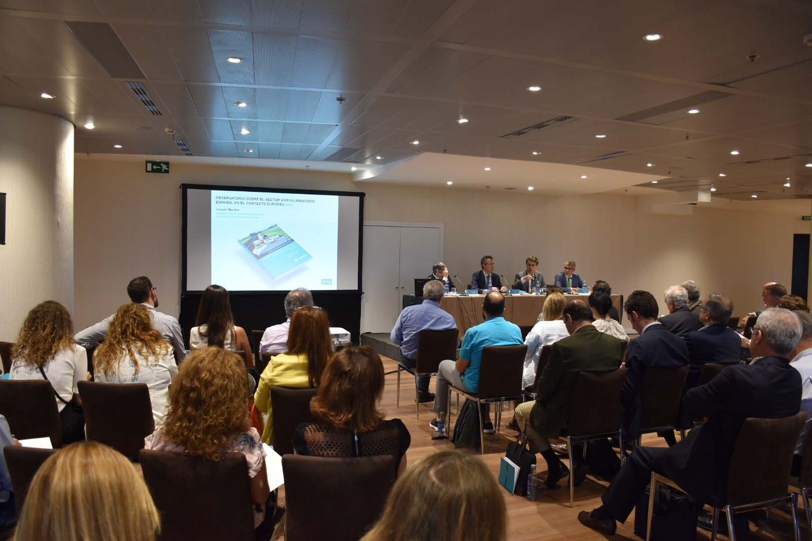 Presentación del informe 2018 sobre el sector agroalimentario en Madrid.