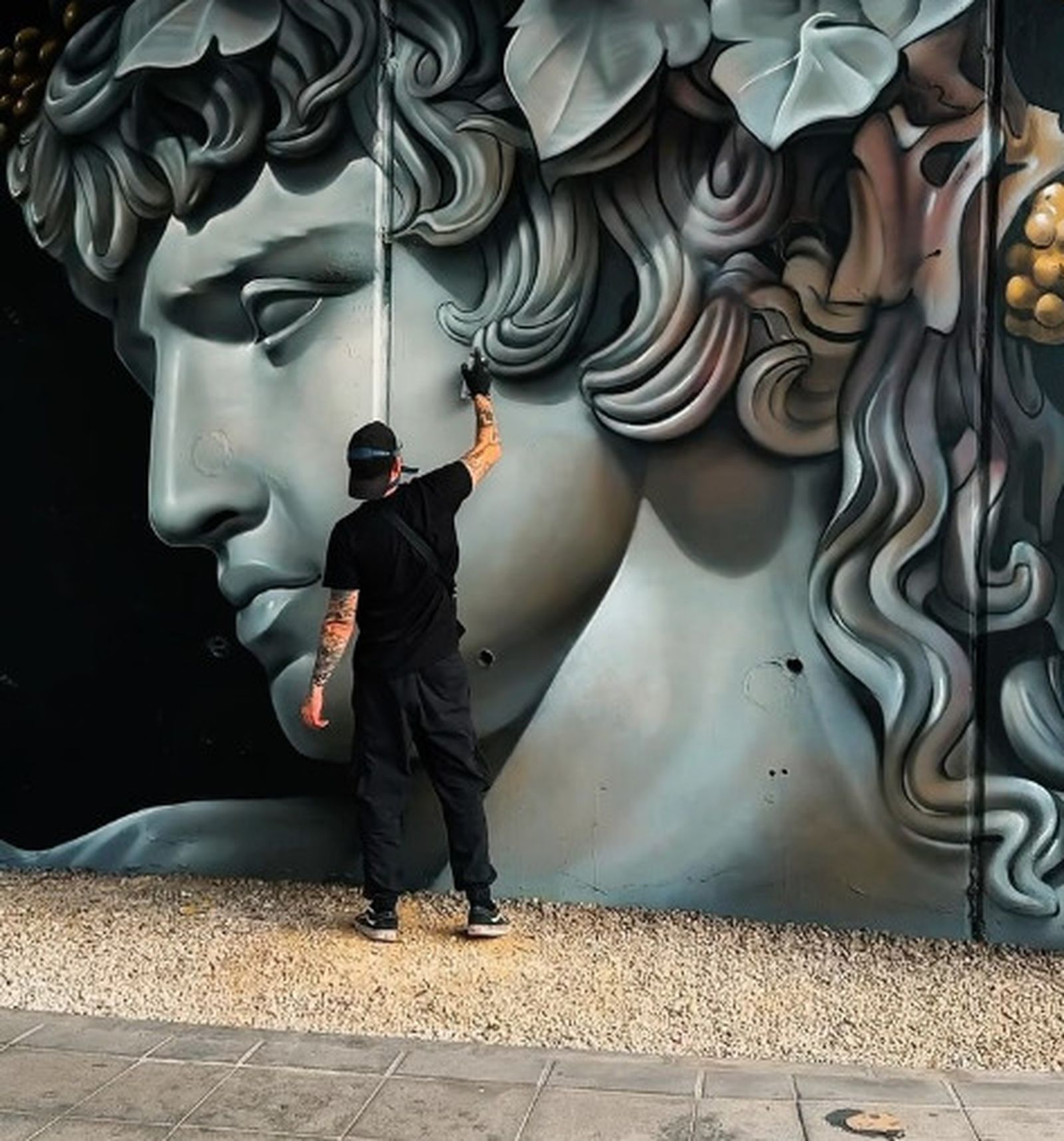 Mural de Baco, Dios del Vino