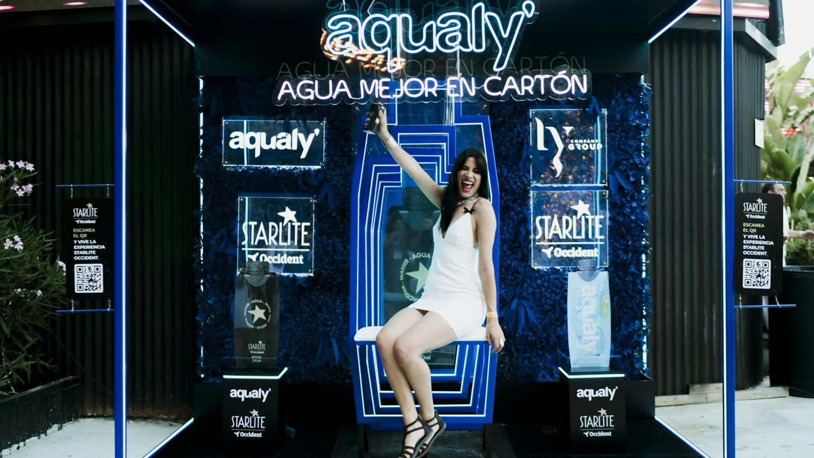 El espacio Aqualy en el Starlite Occident