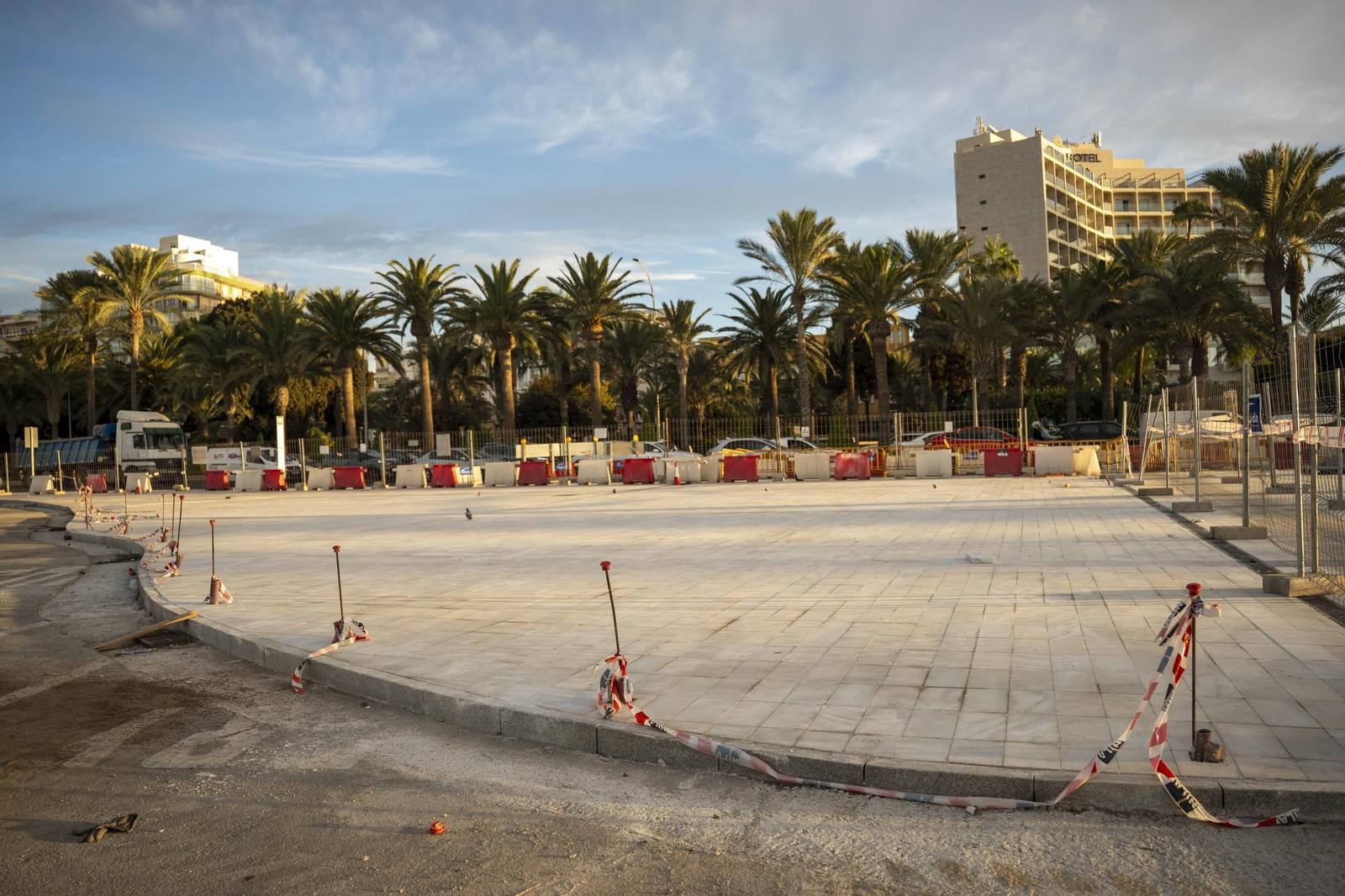 En imágenes las obras del Puerto Ciudad de Almería