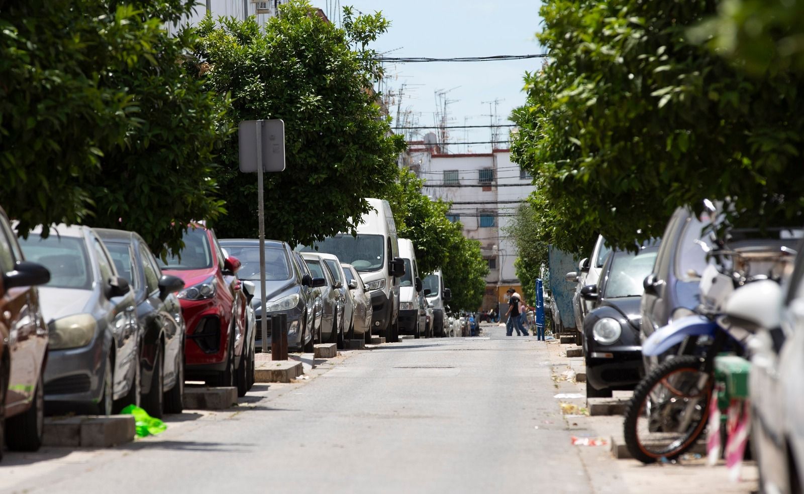 La calle Mirlo, en la que ocurrieron los hechos.