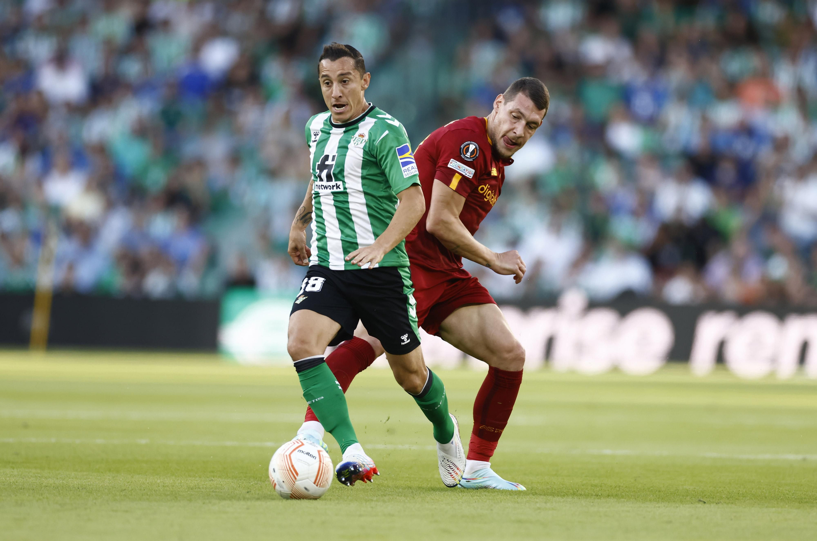 Las imágenes del Betis-Roma