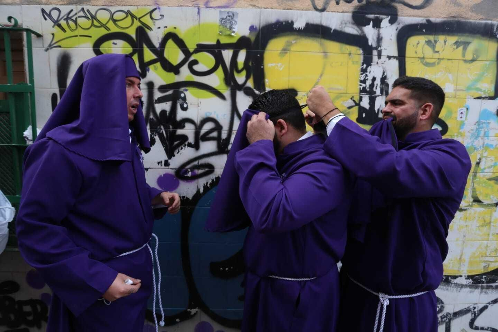 El Cristo de Los Gitanos en la procesión Magna de Málaga, en fotos
