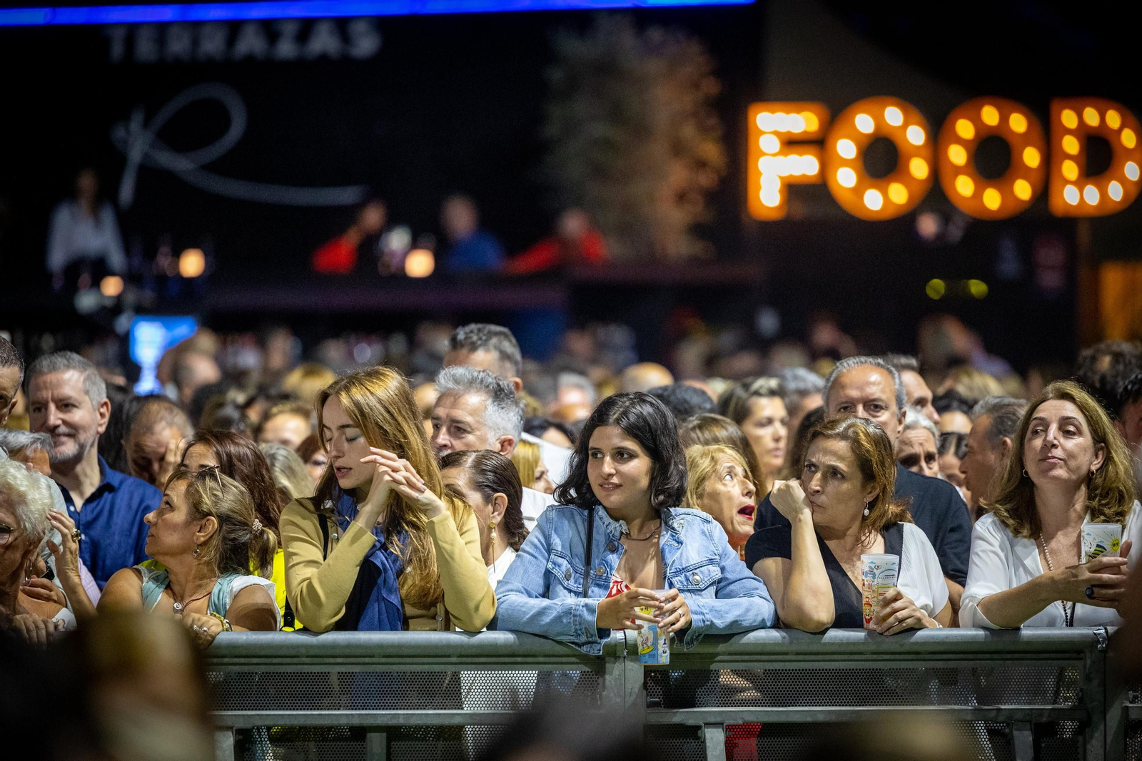 Concierto de Miguel Bosé en el Concert Music Festival de Chiclana