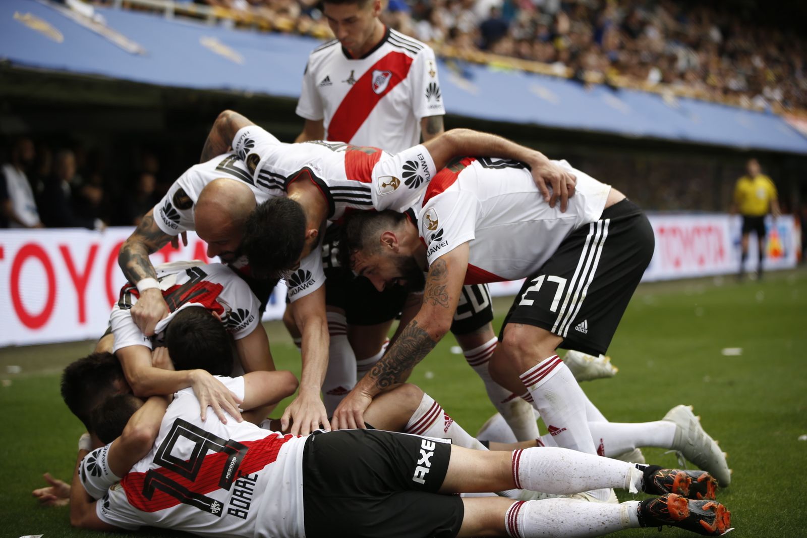 Las imágenes del Boca-River