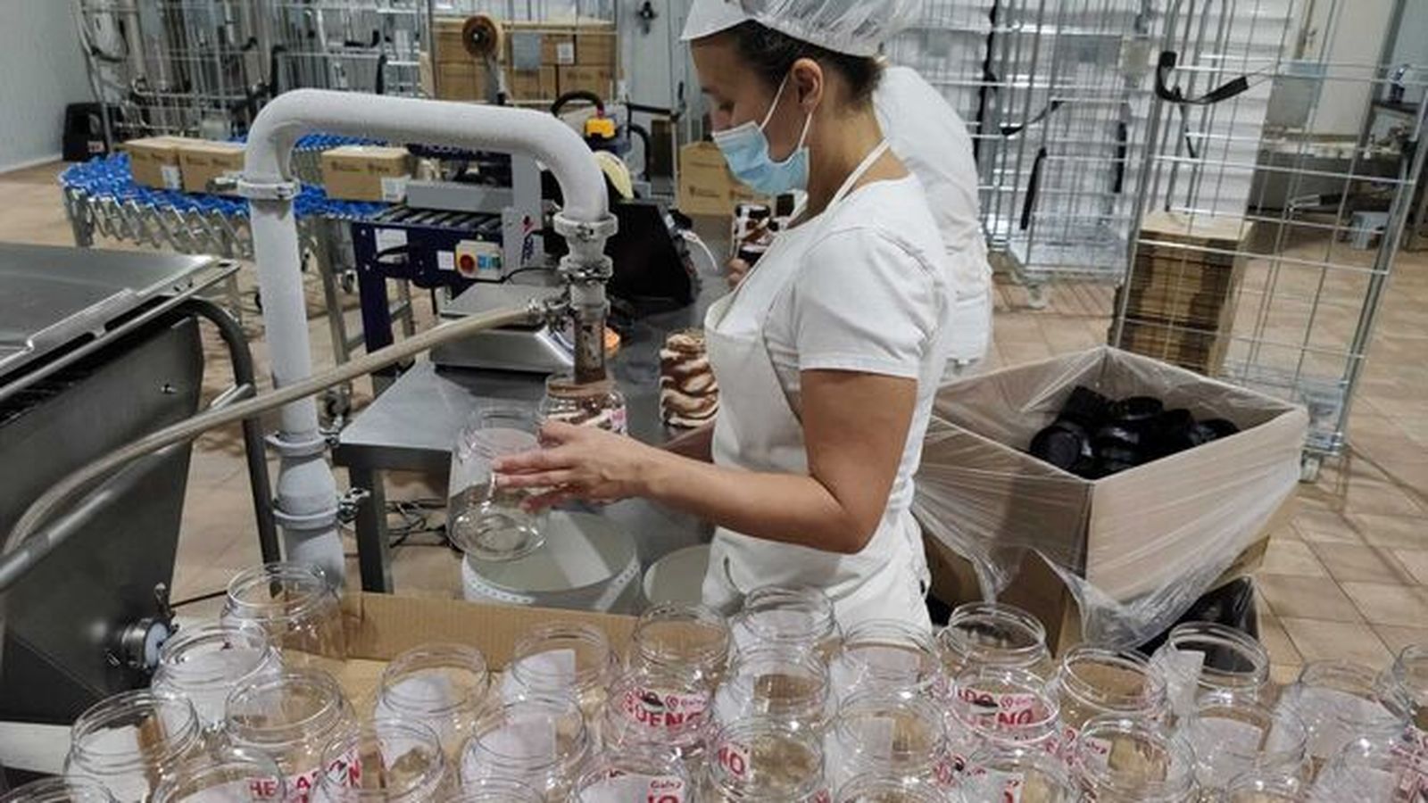 Fábrica de Heladería de Montalbán en Santaella.