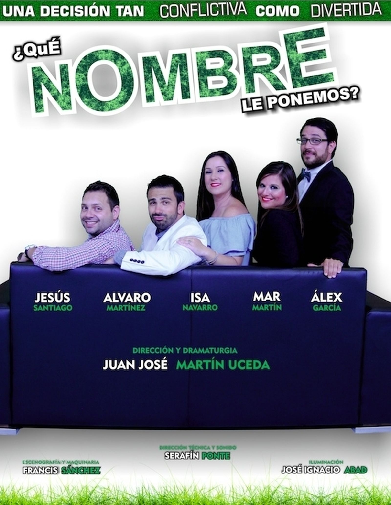 Cartel de la obra que se representa esta noche en Roquetas de Mar.