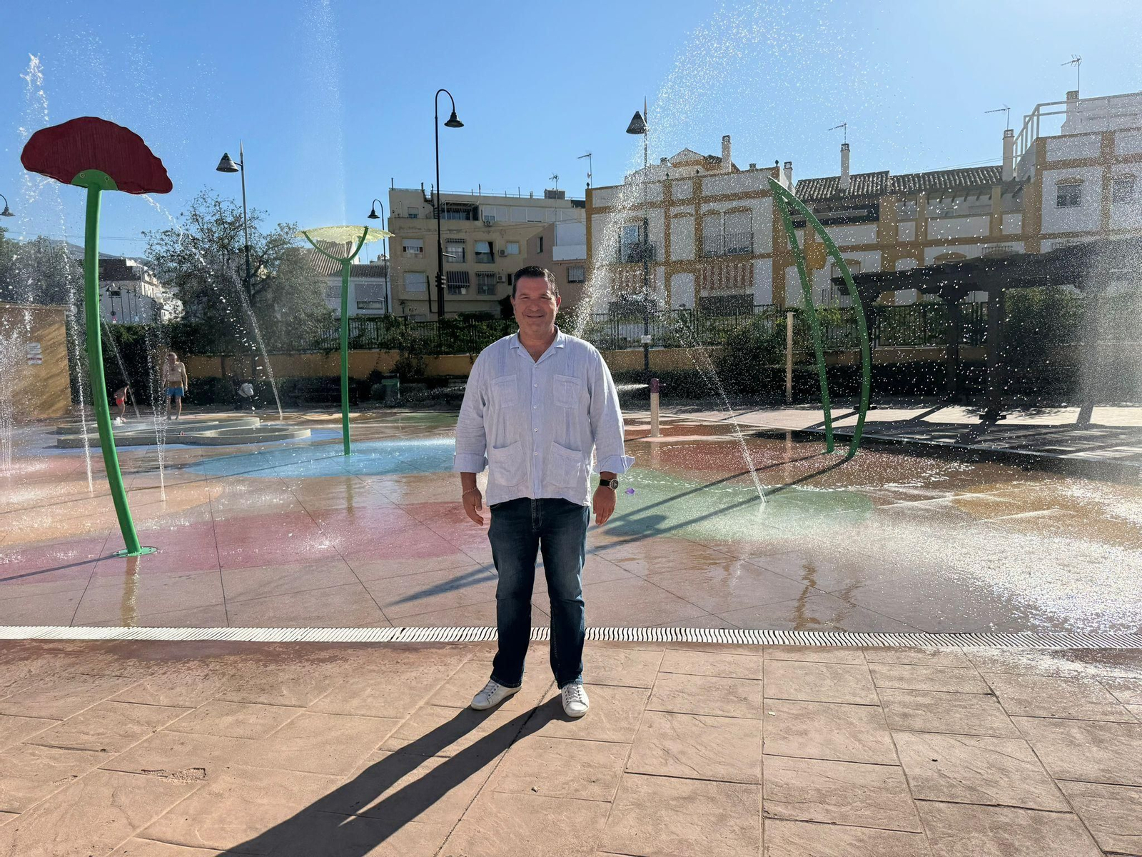 El concejal de Parques y Jardines, Daniel Gómez. El concejal de Parques y Jardines, Daniel Gómez.