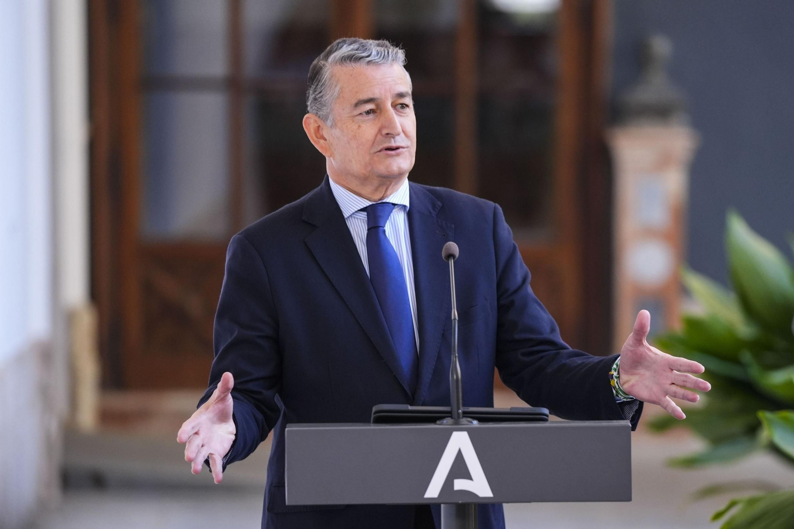 El nuevo consejero de Salud, Antonio Sanz.