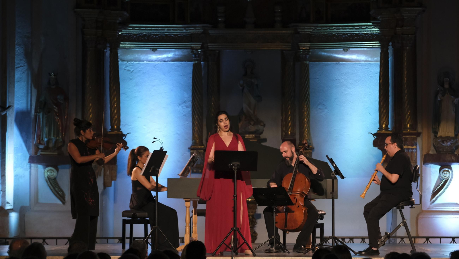 Concierto de Belén Vaquero & Pérgamo Ensemble en el Festival de Vélez Blanco, en imágenes