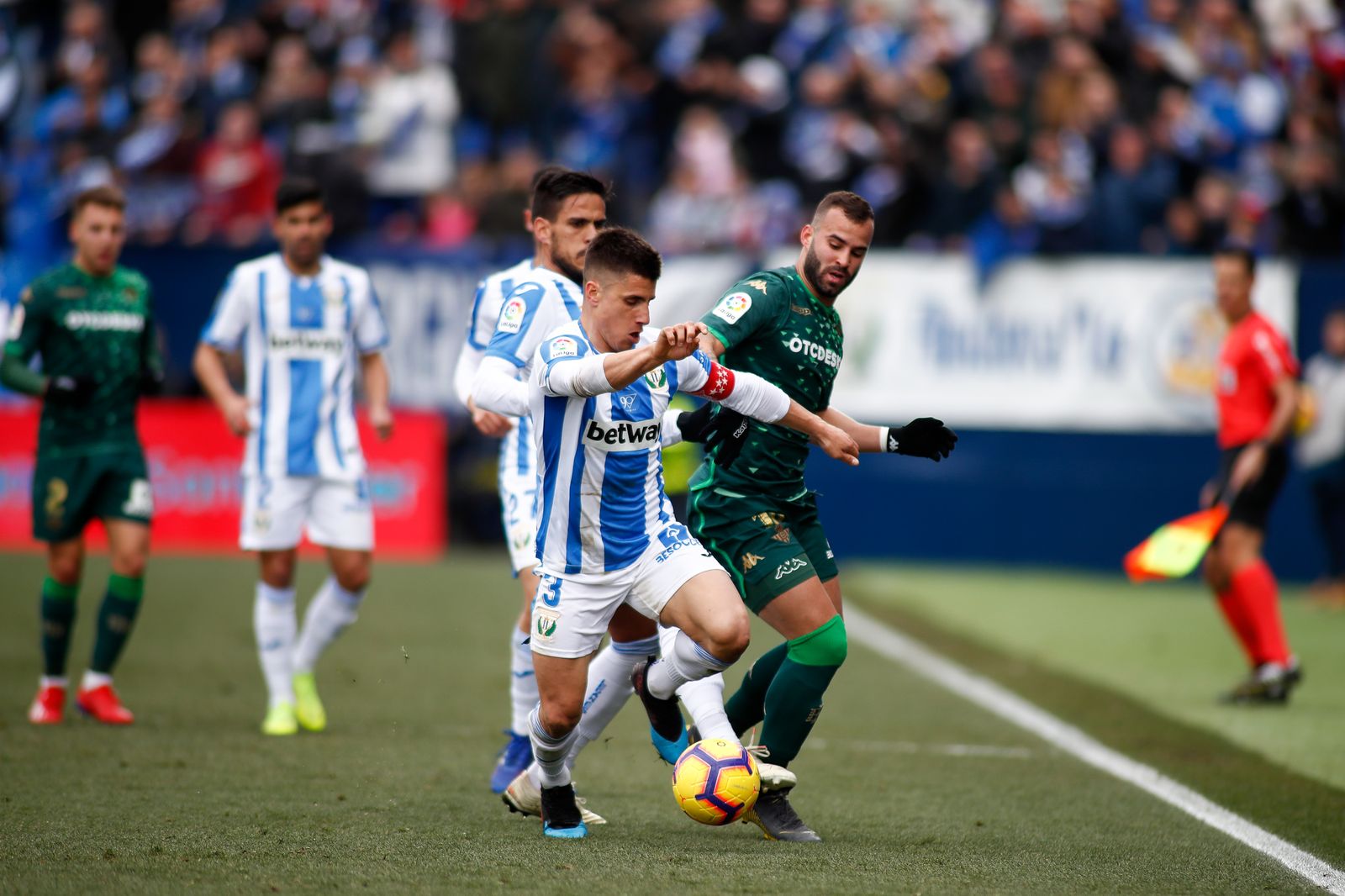El Leganés-Betis en imágenes