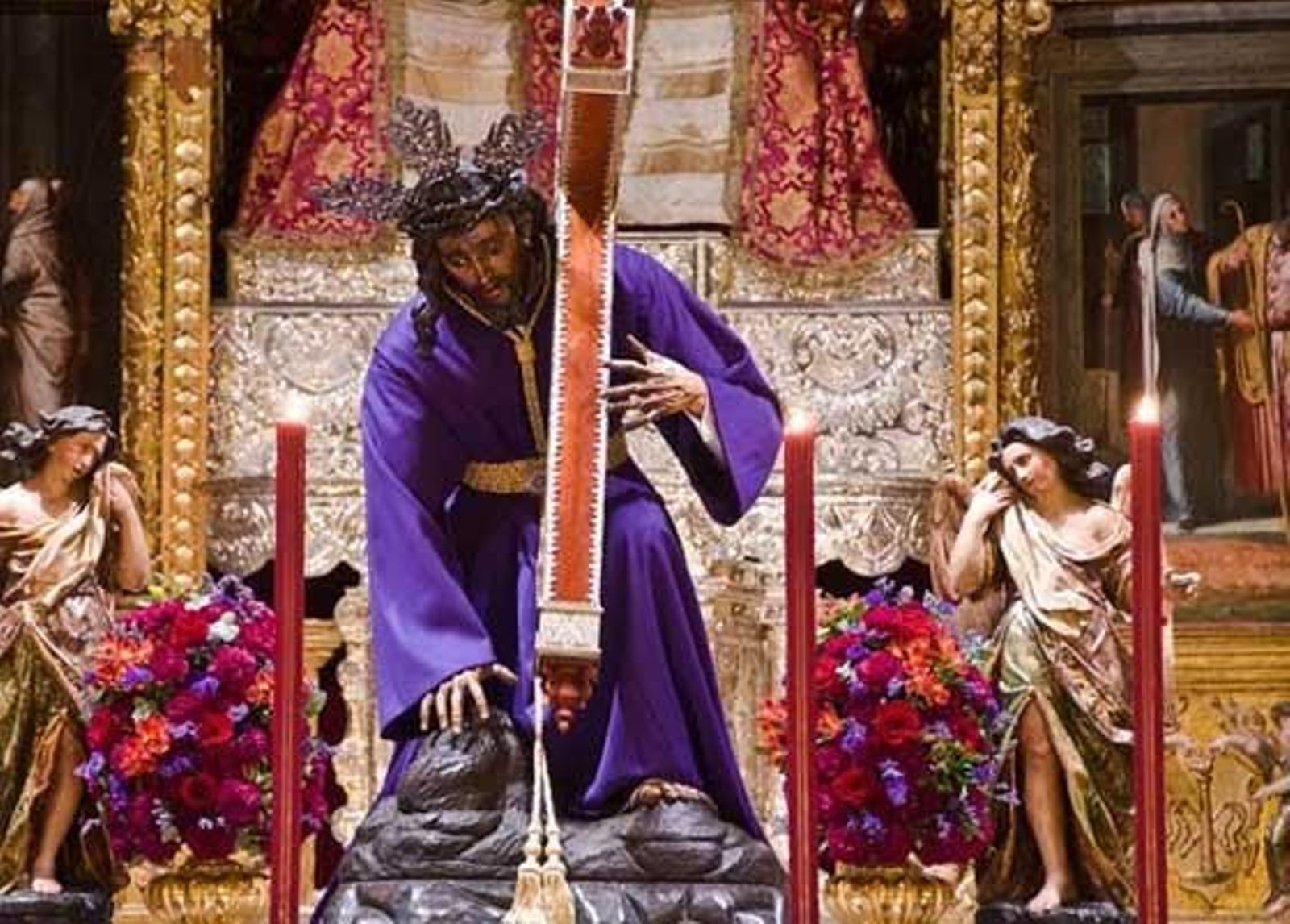 Quinario del Cristo de las Tres Caídas de Triana.

Foto: fotoscofrades.com