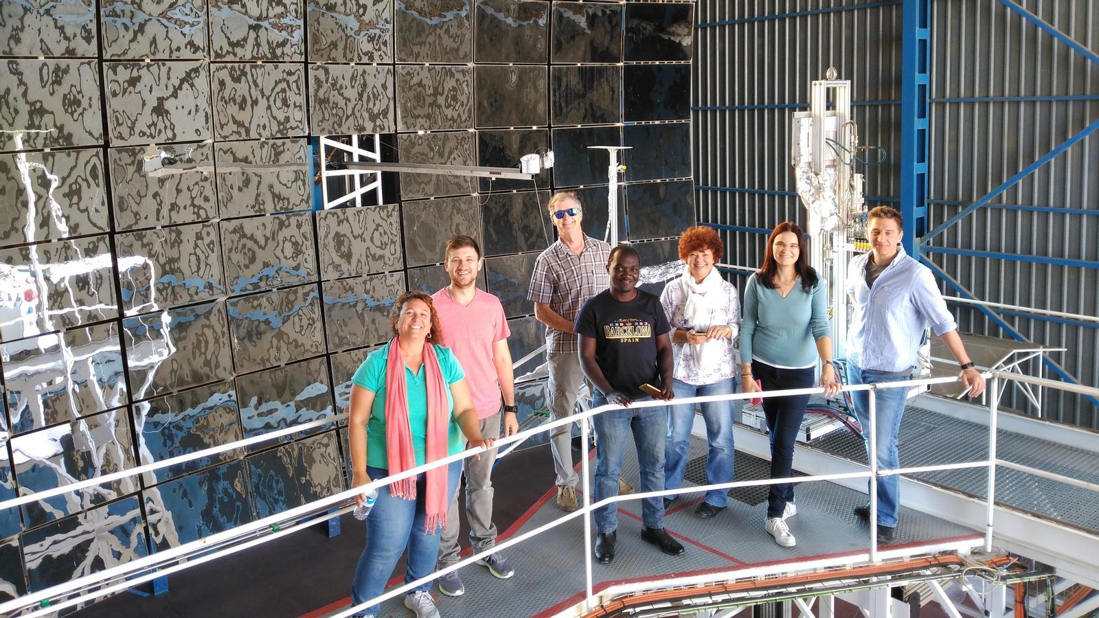 Visita a la Plataforma Solar de Tabernas.