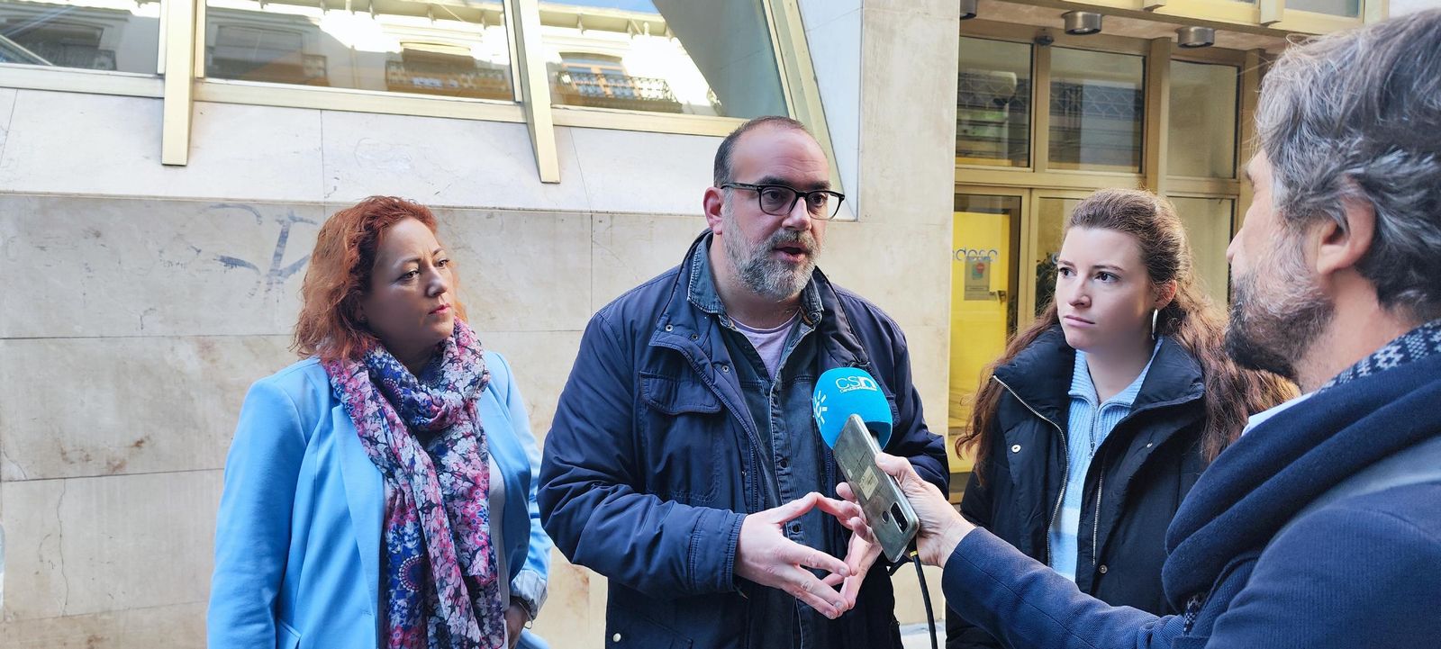 Puentedura, junto a Mari Carmen Pérez