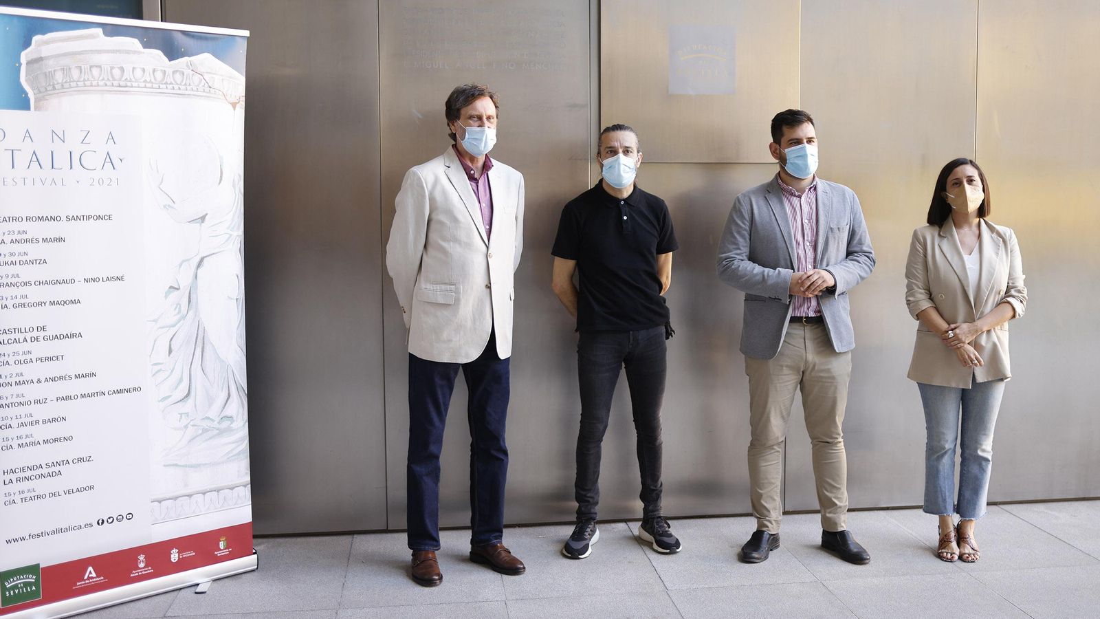 Presentación de la obra, este lunes en la sede de la Diputación de Sevilla.