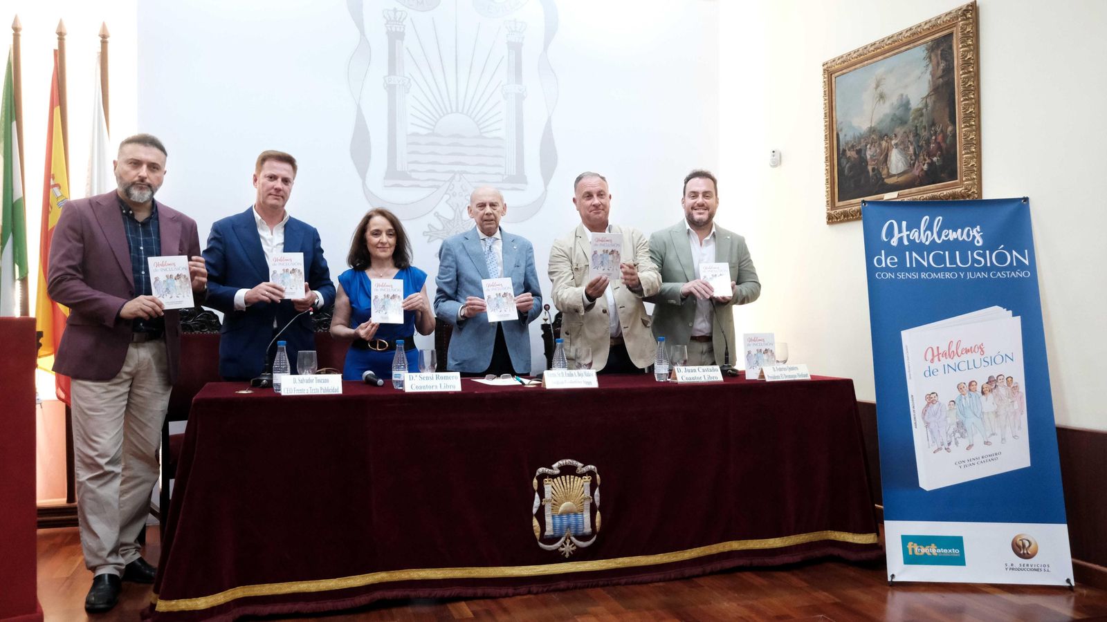 Un momento de la presentación del libro en el Ateneo de Sevilla.