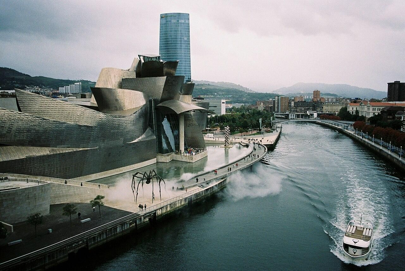 Museo Guggenheim, en Bilbao.