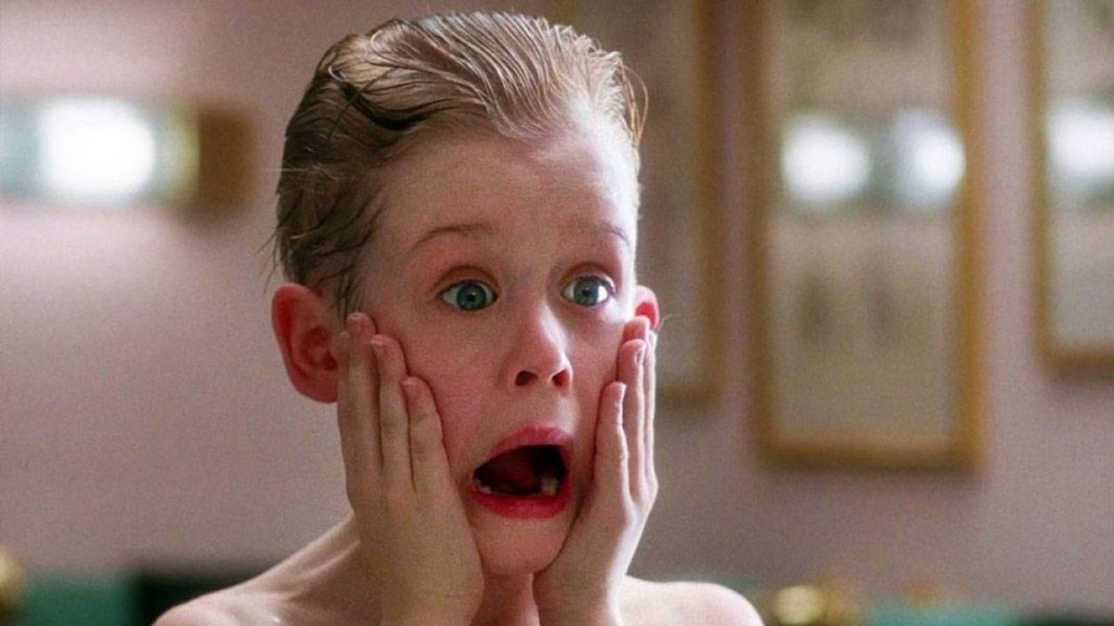 Mítica escena del afeitado.