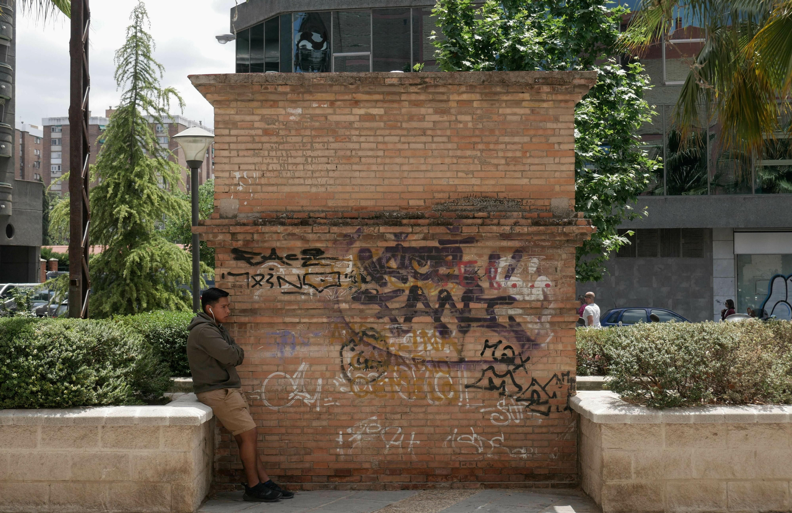 Una buena sombra en la Plaza Jesús Despojado, cerca de la Acequia Gorda