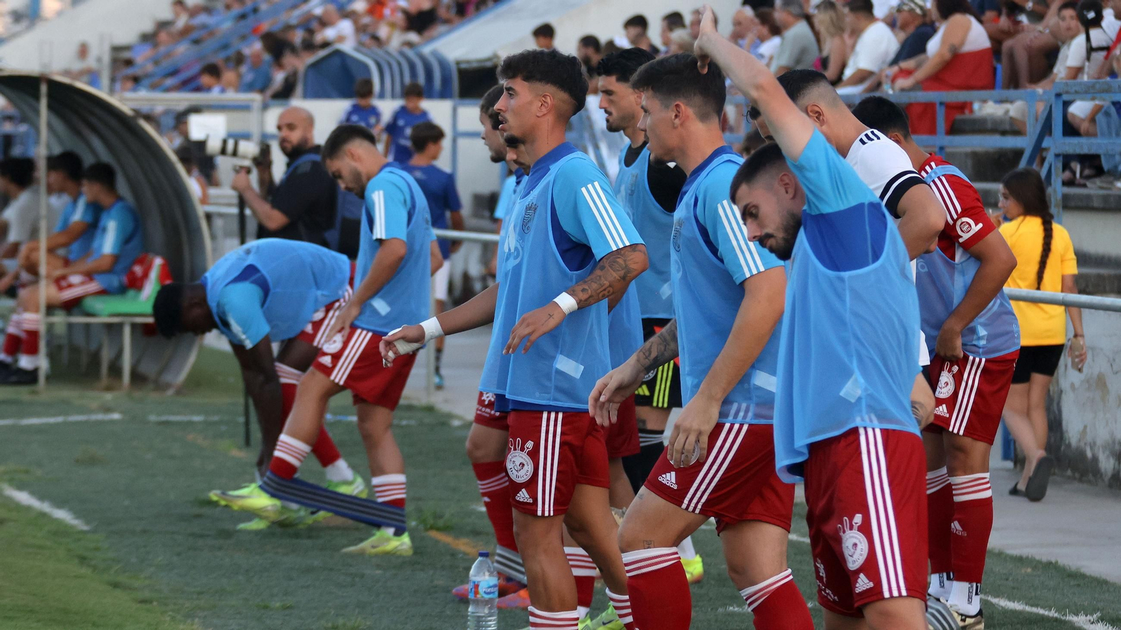 Imágenes del Trofeo Pedro Garrido entre el Jerez Industrial y el Xerez CD
