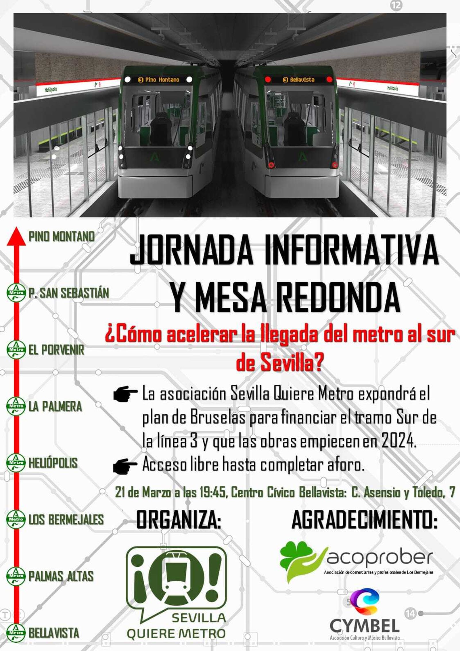 Cartel de la jornada informativa.
