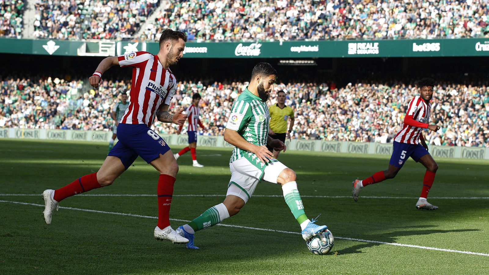 Las imágenes del Betis-atlético de Madrid